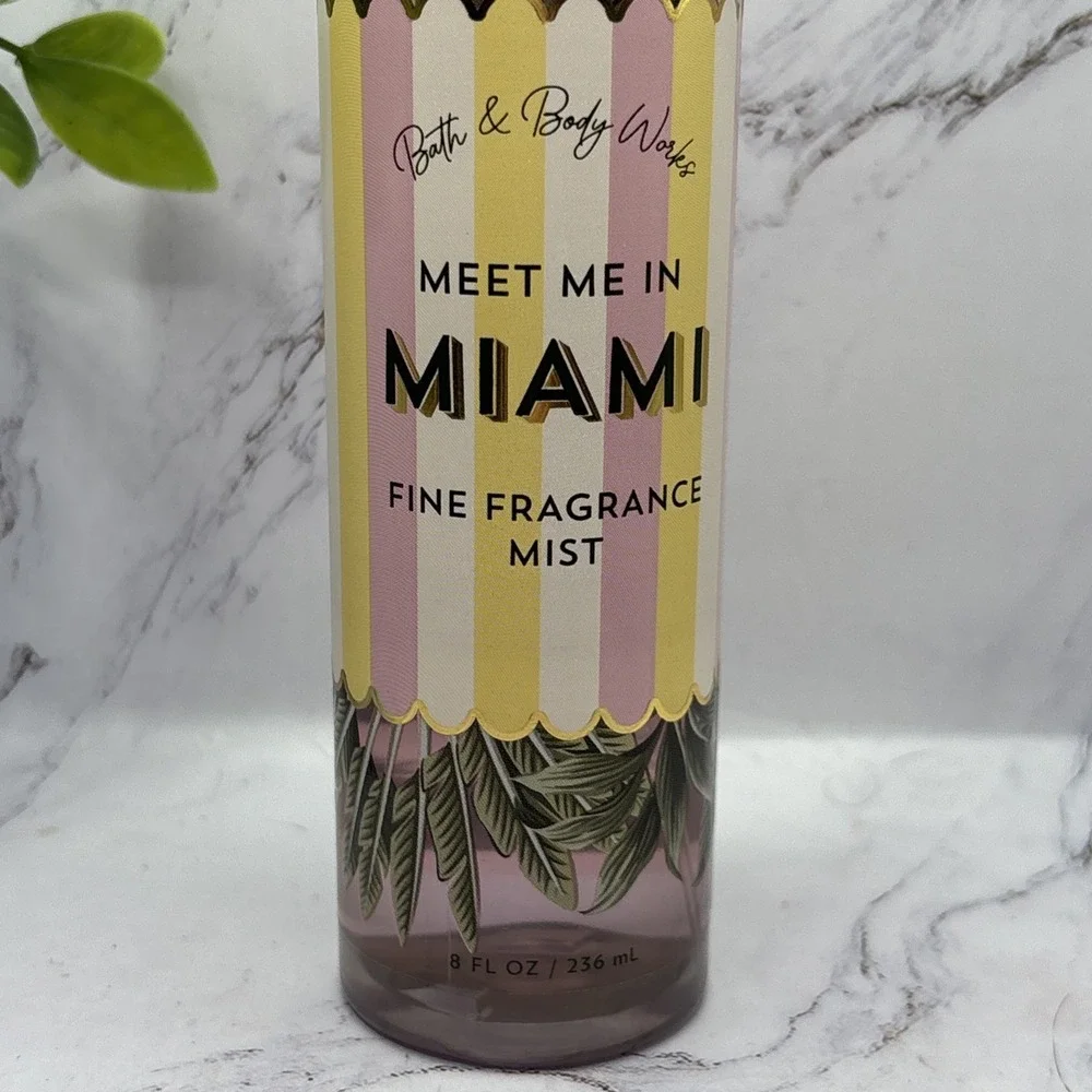 Bath‎ & Body Works Meet Me In Miami Fine Mist Spray 8oz New Discontinued